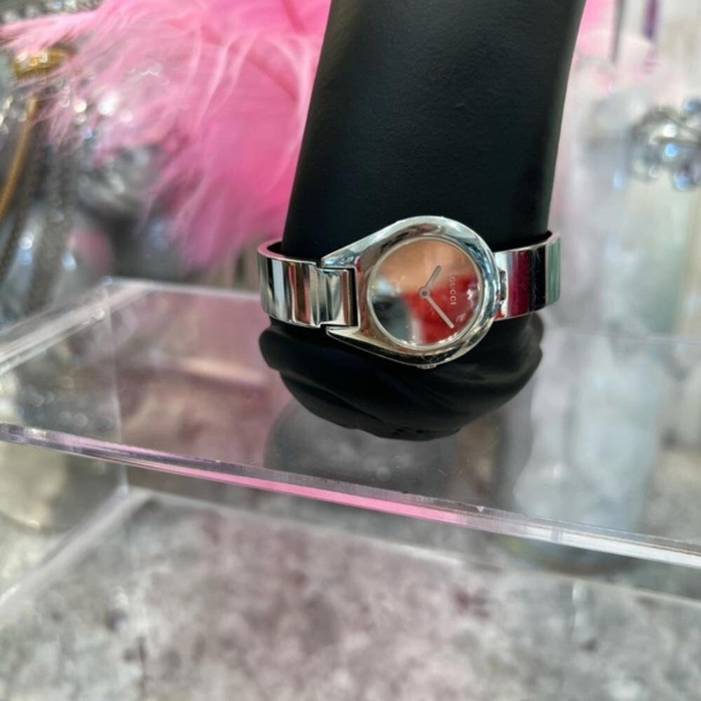 Gucci Vintage 6700L Silver Stainless Steel Buckle Watch (GGXX105) - Picture 6 of 10